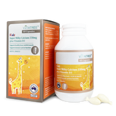 VITATREE Kids Super Milky Calcium 330mg plus Vitamin D3 60 Capsules